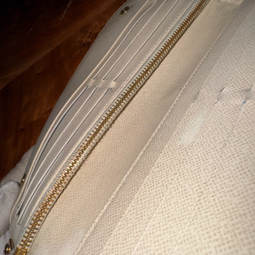 Louis Vuitton, beautiful Damier Azur Insolite Wallet converted vintage - Picture 8 of 15
